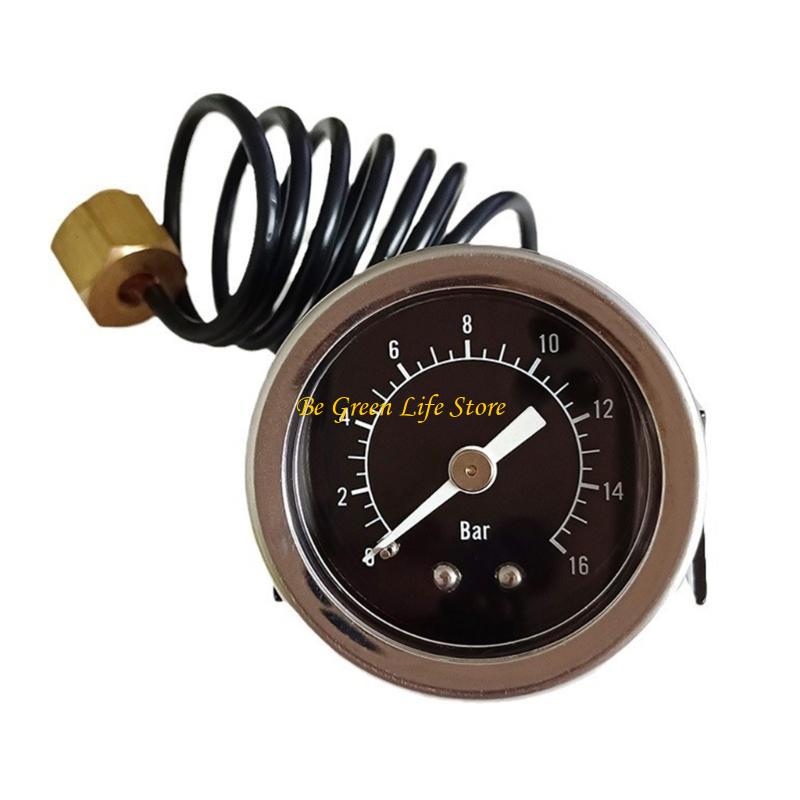 Pressure Gauge Espresso - เครื่องวัดแรงดันเอสเพรสโซ่ความดันโลหะ M7DF เหมาะสำหรับเครื่องเอสเพรสโซ่