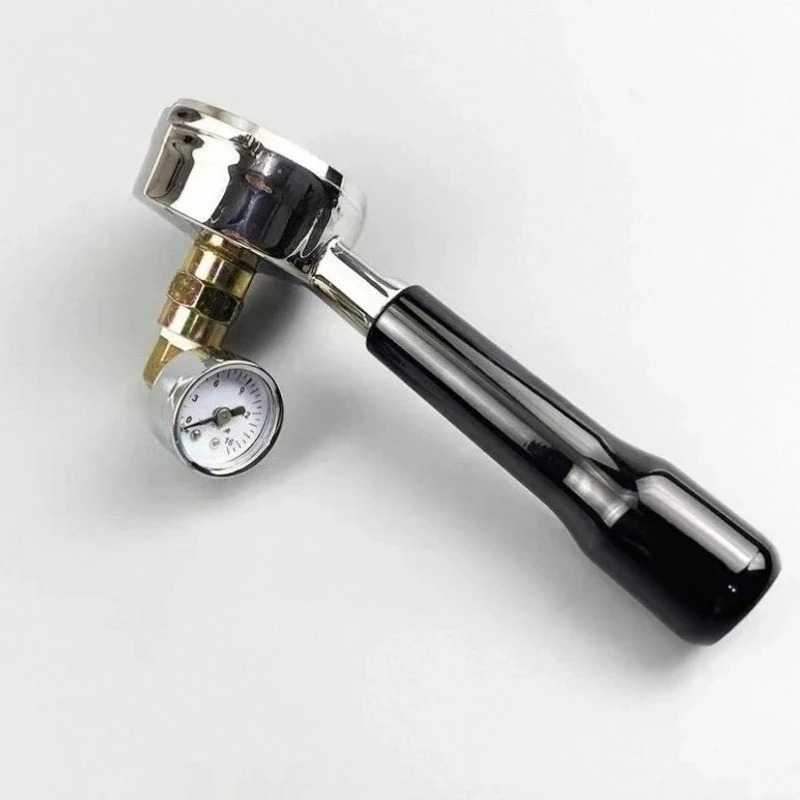 Pressure Gauge Espresso - ใช้กับเครื่องชงกาแฟกึ่งอัตโนมัติ ทดสอบการสกัด ปั๊มน้ำ เกจวัดแรงดัน วัดแรงดัน ด้ามจับ