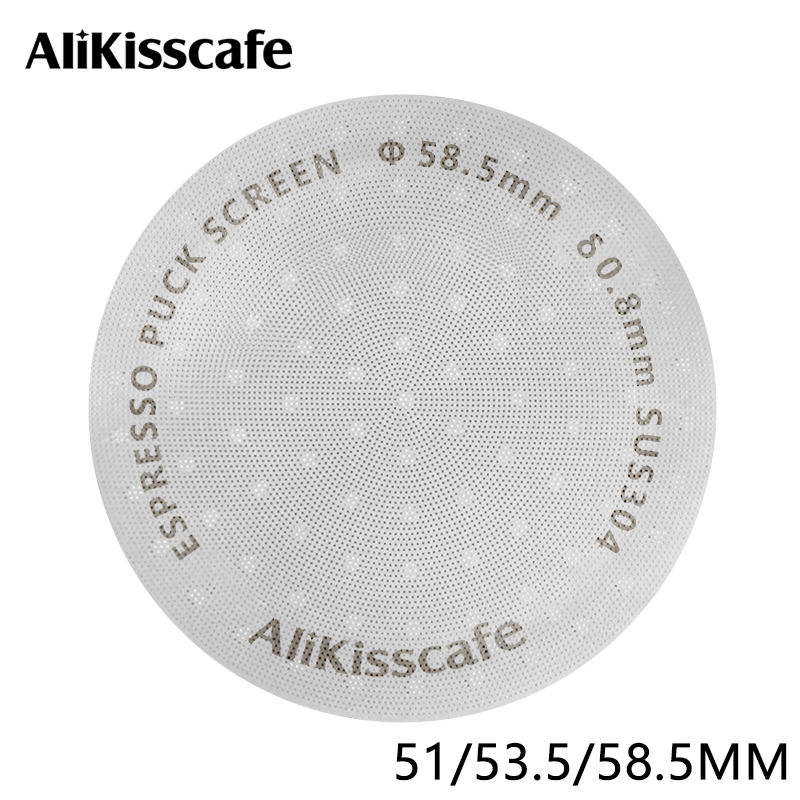 Coffee Equipment For Sale - Alikisscafe ตัวกรองแบบเหน็บ, เอสเปรสโซ่ขนาด51มม. 53.5มม. 58.5มม. ตัวกรอง0.8มม.