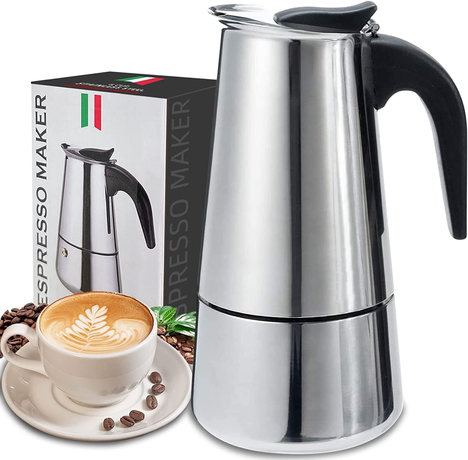 Coffee Equipment For Sale - เครื่องชงกาแฟโมคา4/6/9ถ้วย, เครื่องชงกาแฟเอสเปรสโซเครื่องชงกาแฟลาเต้เครื่องชงกาแฟโมคา