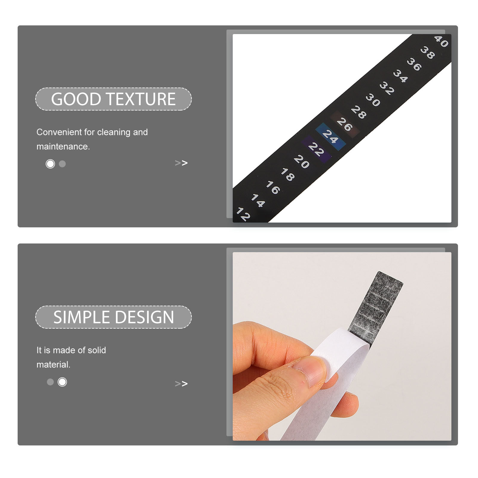 สติกเกอร์วัดอุณหภูมิสำหรับการห - Temperature Strip Thermometer บทวิจารณ์และราคา