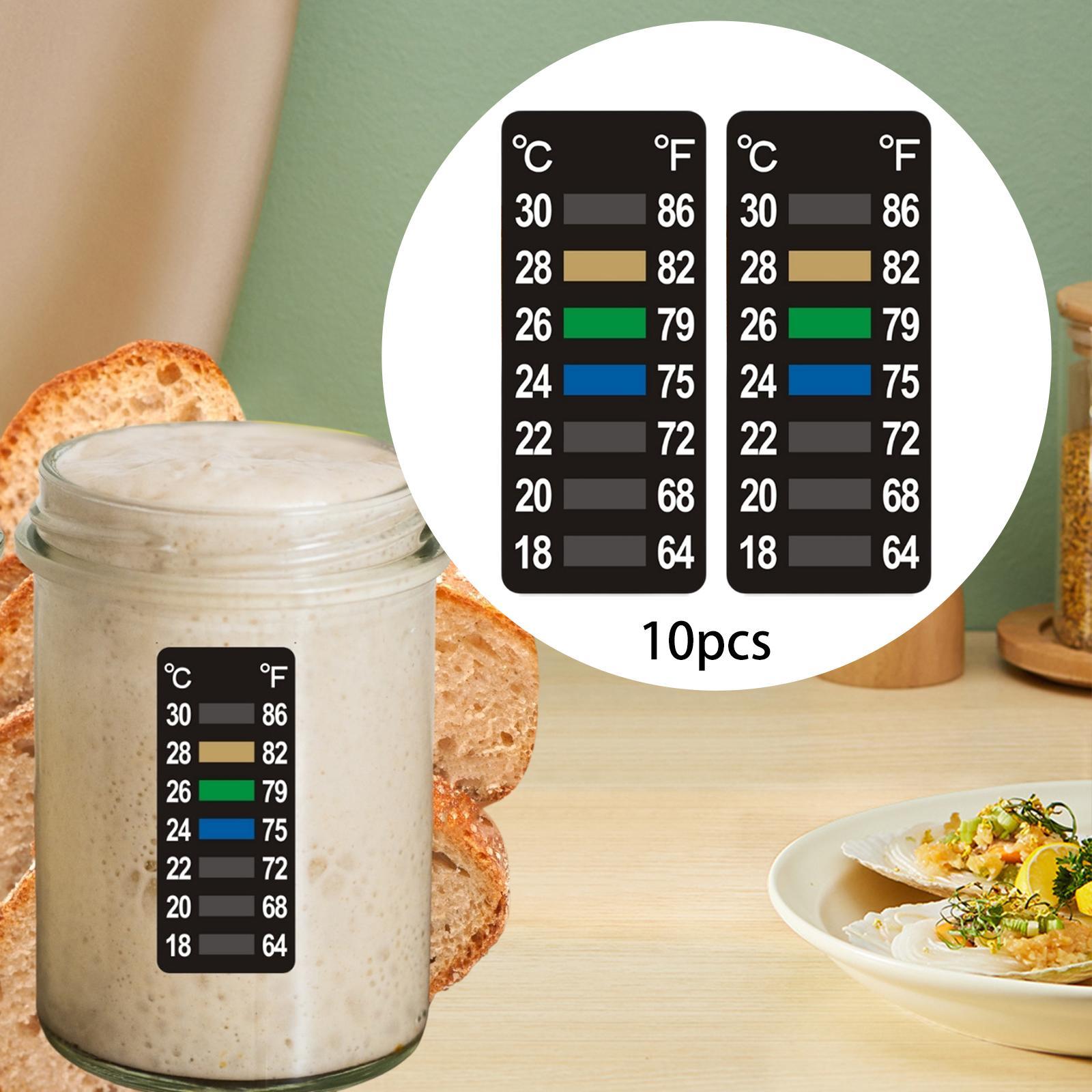 แถบวัดอุณหภูมิ 10 ชิ้น สำหรับก - Temperature Strip Thermometer บทวิจารณ์และราคา