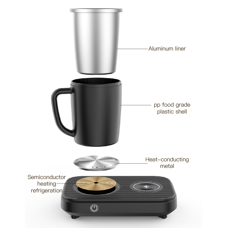 แก้วน้ำอัจฉริยะทรงสี่เหลี่ยม 5 - Coffee Equipment Gift บทวิจารณ์และราคา