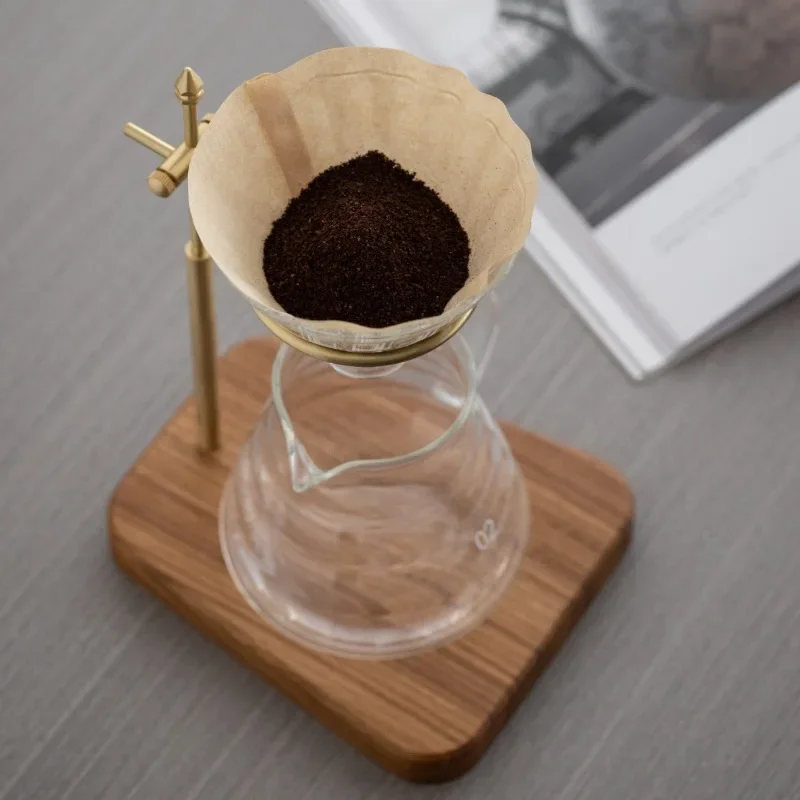 ที่วางกาแฟ HeMu ทำจากไม้เนื้อแ - Coffee Equipment Filter บทวิจารณ์และราคา