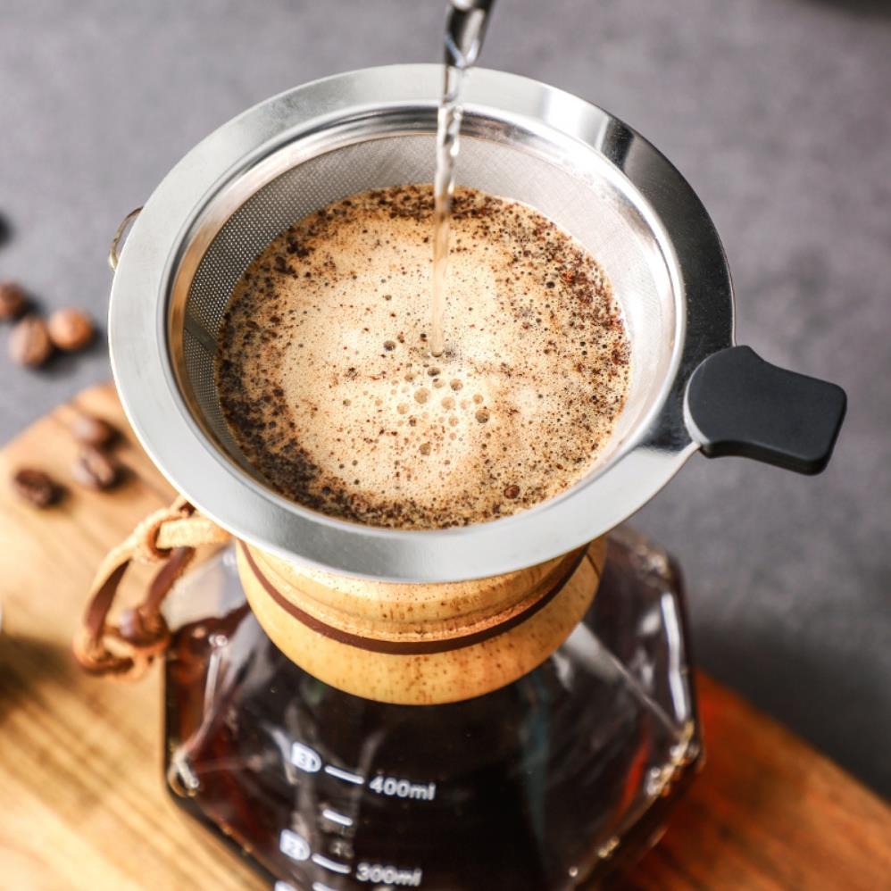 กาต้มกาแฟแก้วพร้อมที่กรองสแตนเ - Coffee Equipment Pour Over บทวิจารณ์และราคา