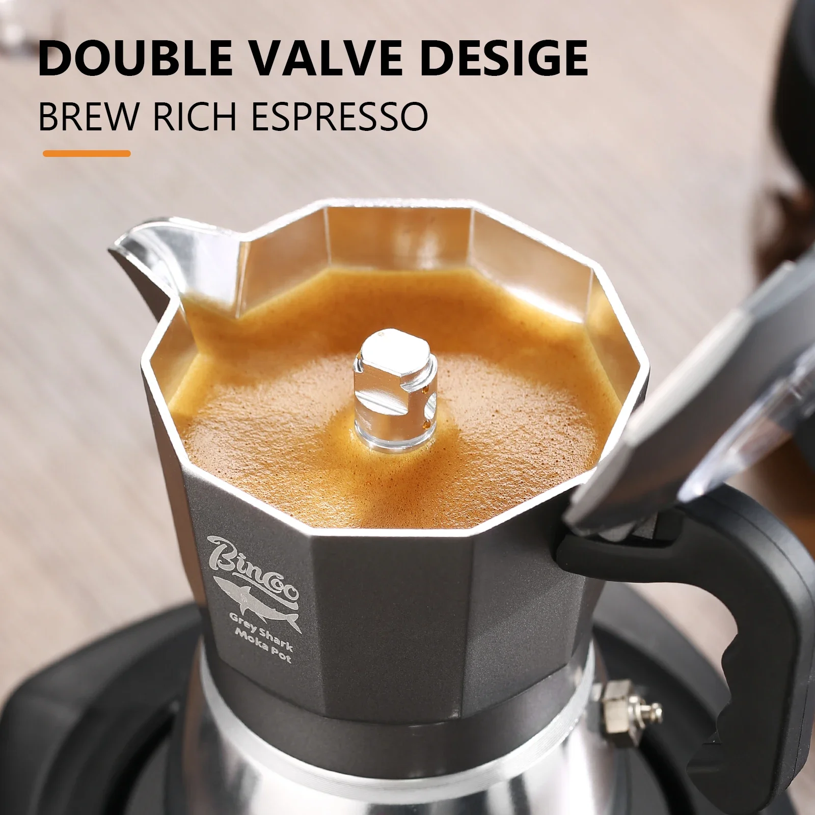 หม้อกาแฟโมก้าพอต Bincoo 2 ถ้วย - Coffee Equipment For Sale บทวิจารณ์และราคา