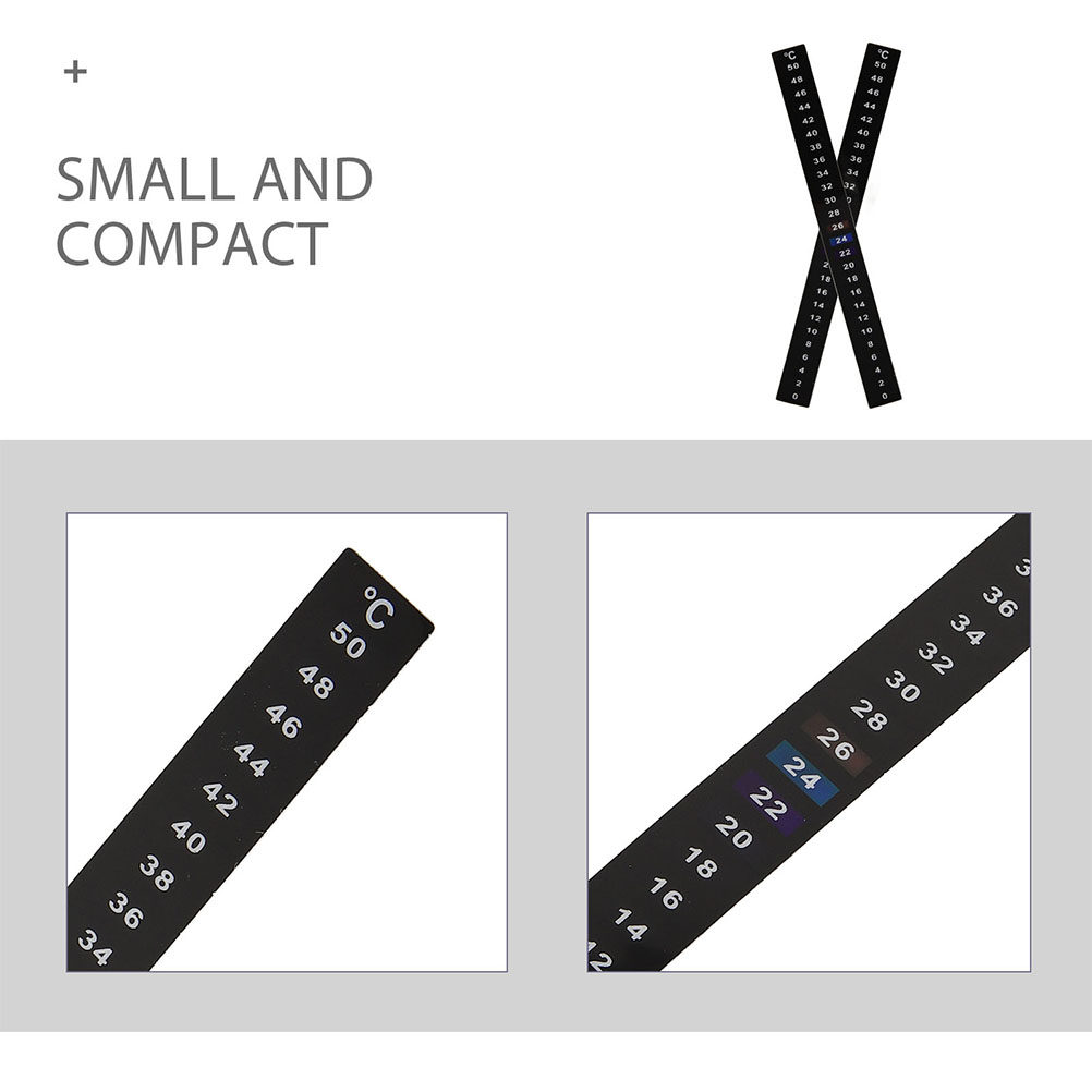 สติ๊กเกอร์วัดอุณหภูมิแบบดิจิตอ - Temperature Strip Thermometer บทวิจารณ์และราคา