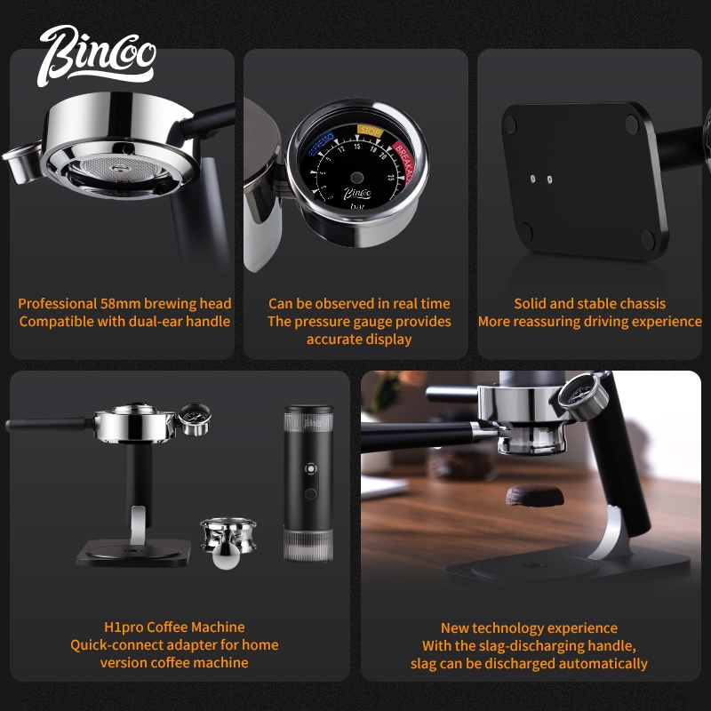 ขาตั้งเฉพาะสำหรับ Bincoo H1 Pr - Pressure Gauge Espresso บทวิจารณ์และราคา