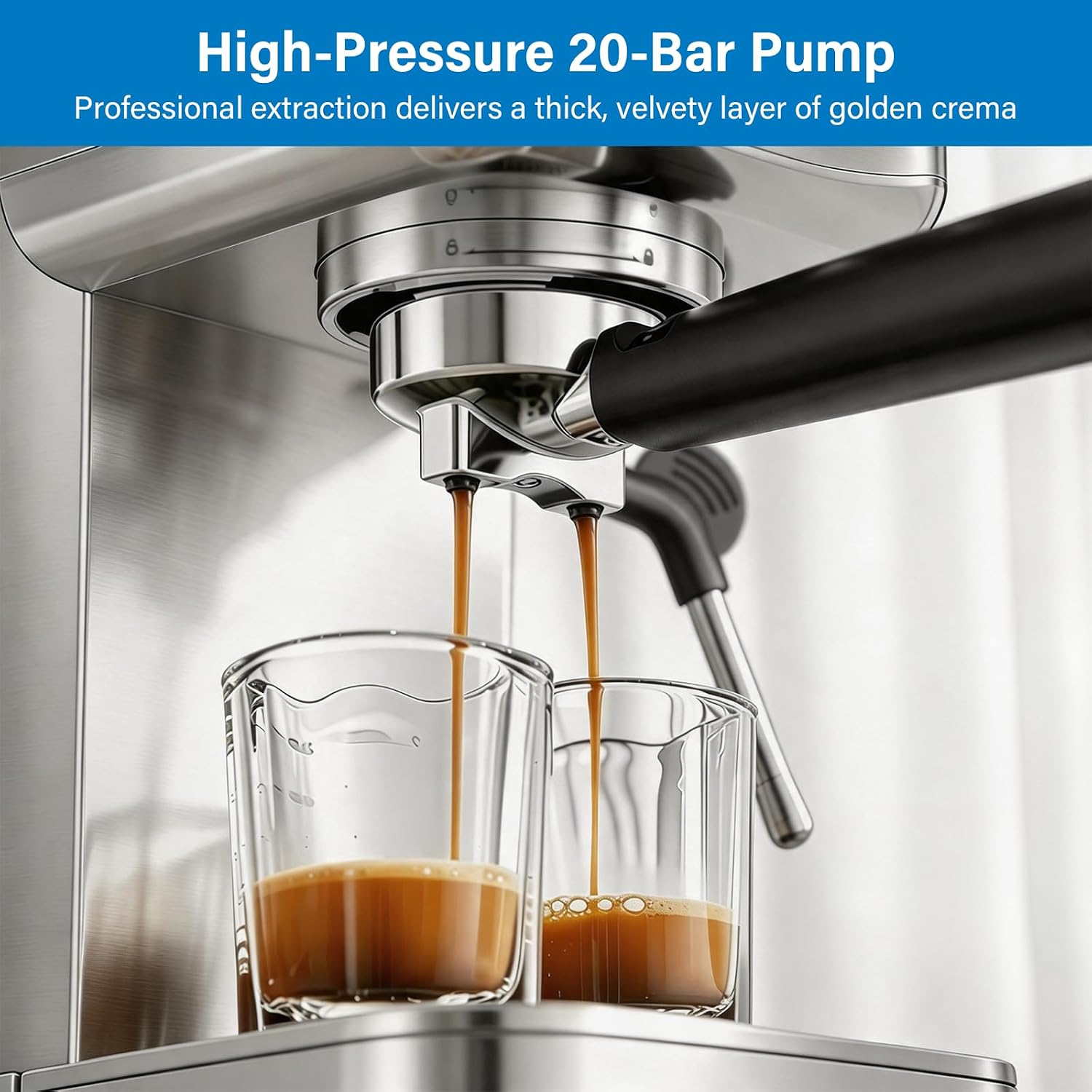 เครื่องชงกาแฟโคลด์บรูพร้อมเครื - Pressure Gauge Espresso บทวิจารณ์และราคา