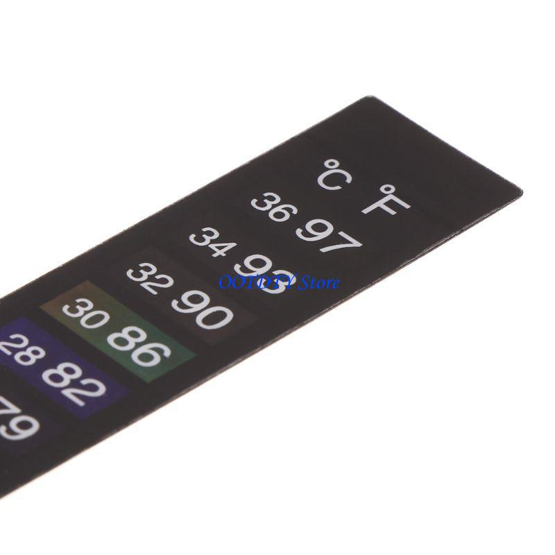 367a 10 pcs betta sticker ther - Temperature Strip Thermometer บทวิจารณ์และราคา
