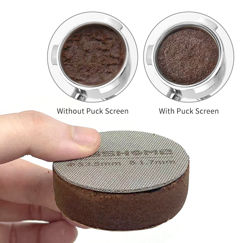 Coffee Puckหน้าจอ 51 มม.53.5 ม - Coffee Equipment For Sale บทวิจารณ์และราคา