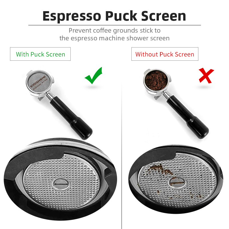 Coffee Puckหน้าจอ 51 มม.53.5 ม - Coffee Equipment For Sale บทวิจารณ์และราคา
