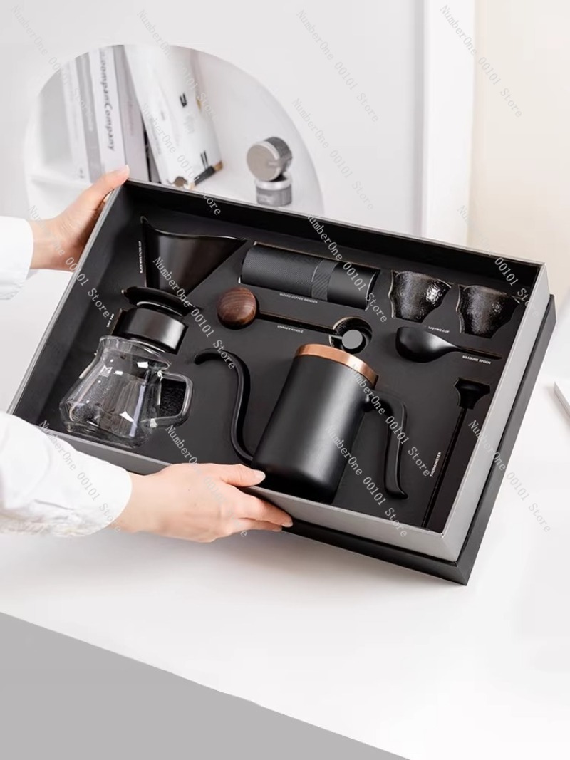 ชุดเครื่องชงกาแฟแบบแมนนวล กล่อ - Coffee Equipment Gift บทวิจารณ์และราคา