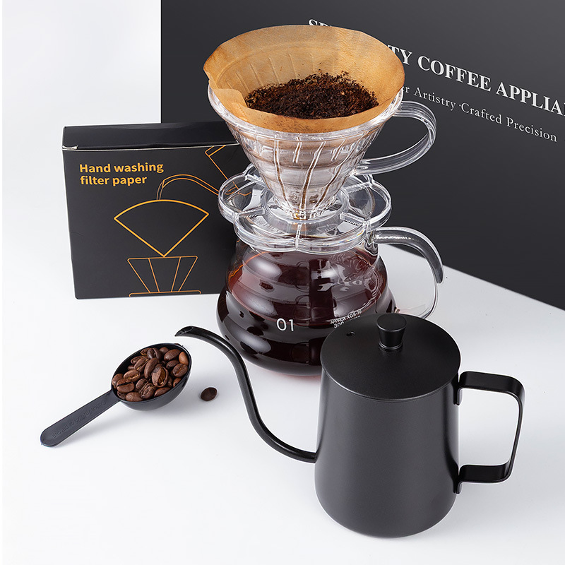 ชุดชงกาแฟโฮมเมดสมัยใหม่ อุปกรณ - Coffee Equipment Gift บทวิจารณ์และราคา