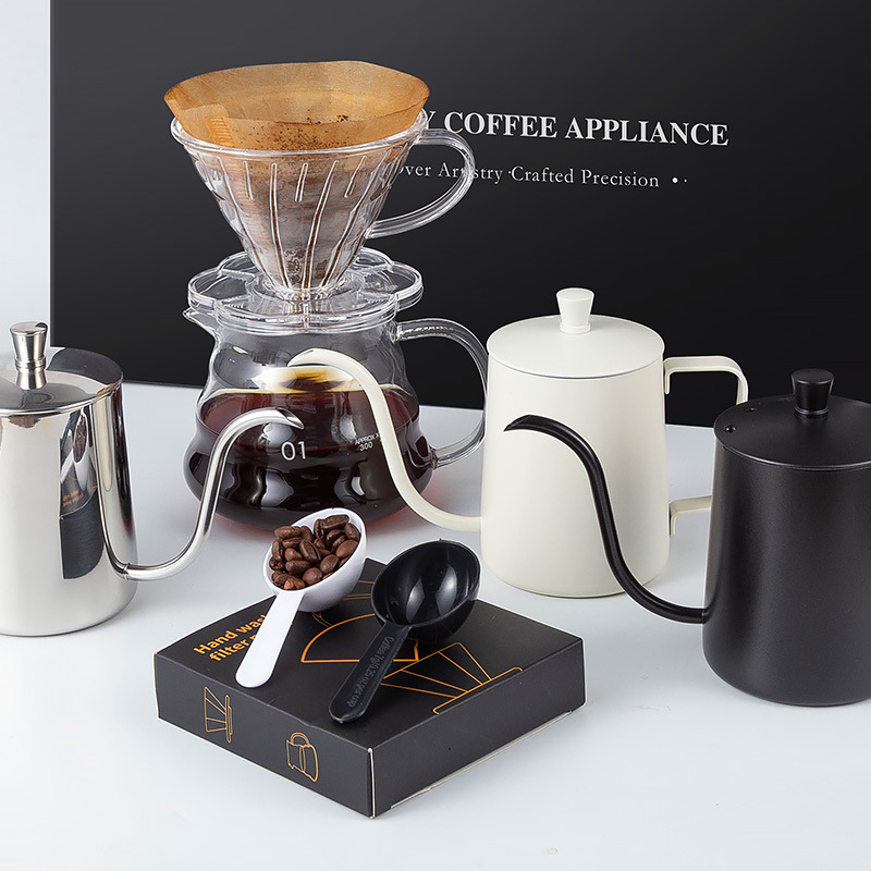 ชุดชงกาแฟโฮมเมดสมัยใหม่ อุปกรณ - Coffee Equipment Gift บทวิจารณ์และราคา