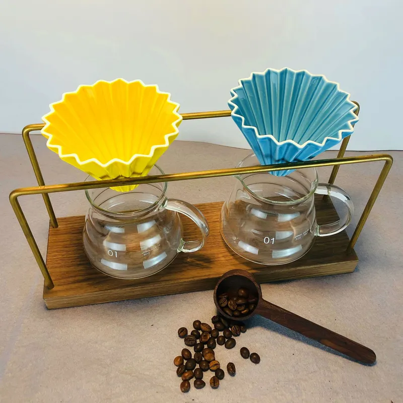 ที่วางกรองกาแฟทองเหลืองเชิงพาณ - Coffee Equipment Filter บทวิจารณ์และราคา