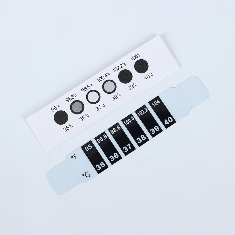10 ชิ้นหน้าผาก Head Strip เครื - Temperature Strip Thermometer บทวิจารณ์และราคา