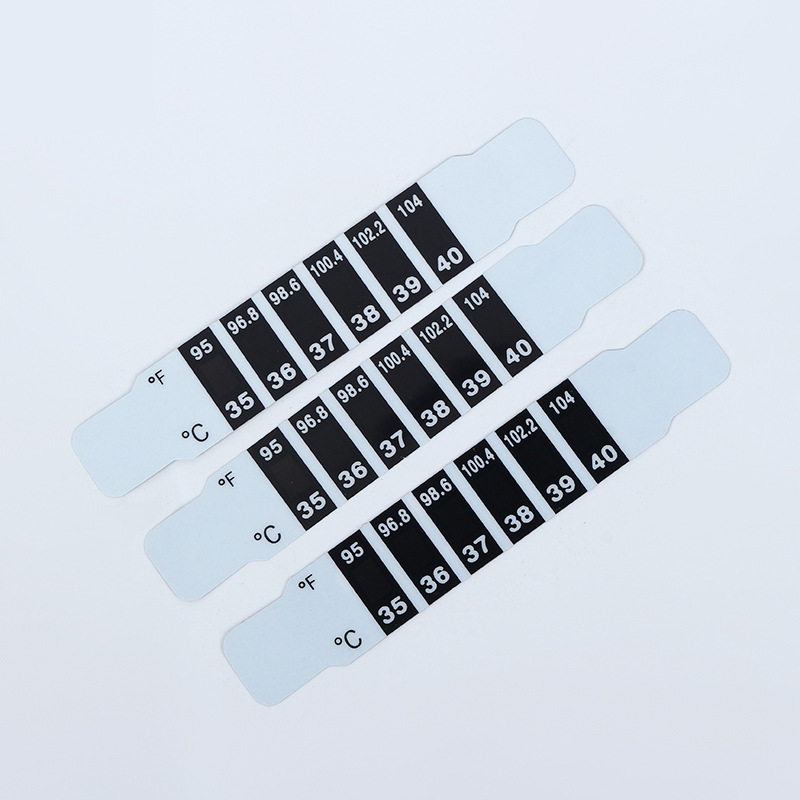 10 ชิ้นหน้าผาก Head Strip เครื - Temperature Strip Thermometer บทวิจารณ์และราคา