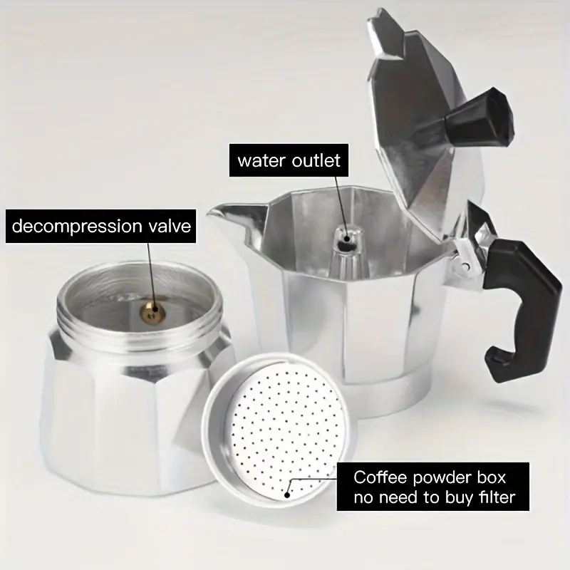 หม้อต้มกาแฟโมก้าอะลูมิเนียมแบบ - Coffee Equipment For Sale บทวิจารณ์และราคา