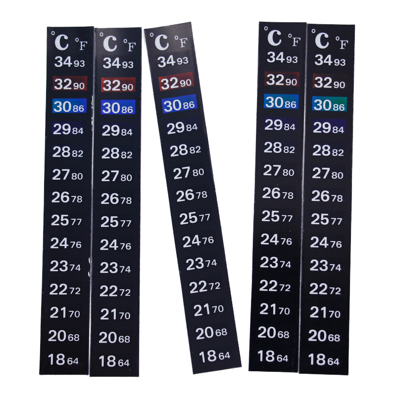 1/2/3/5 ชิ้น/ล็อต แถบวัดอุณหภู - Temperature Strip Thermometer บทวิจารณ์และราคา