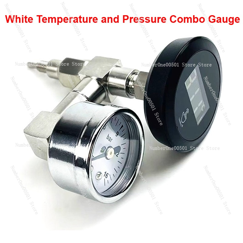 ชุดแปลงเกจวัดแรงดันและเทอร์โมม - Pressure Gauge Espresso บทวิจารณ์และราคา
