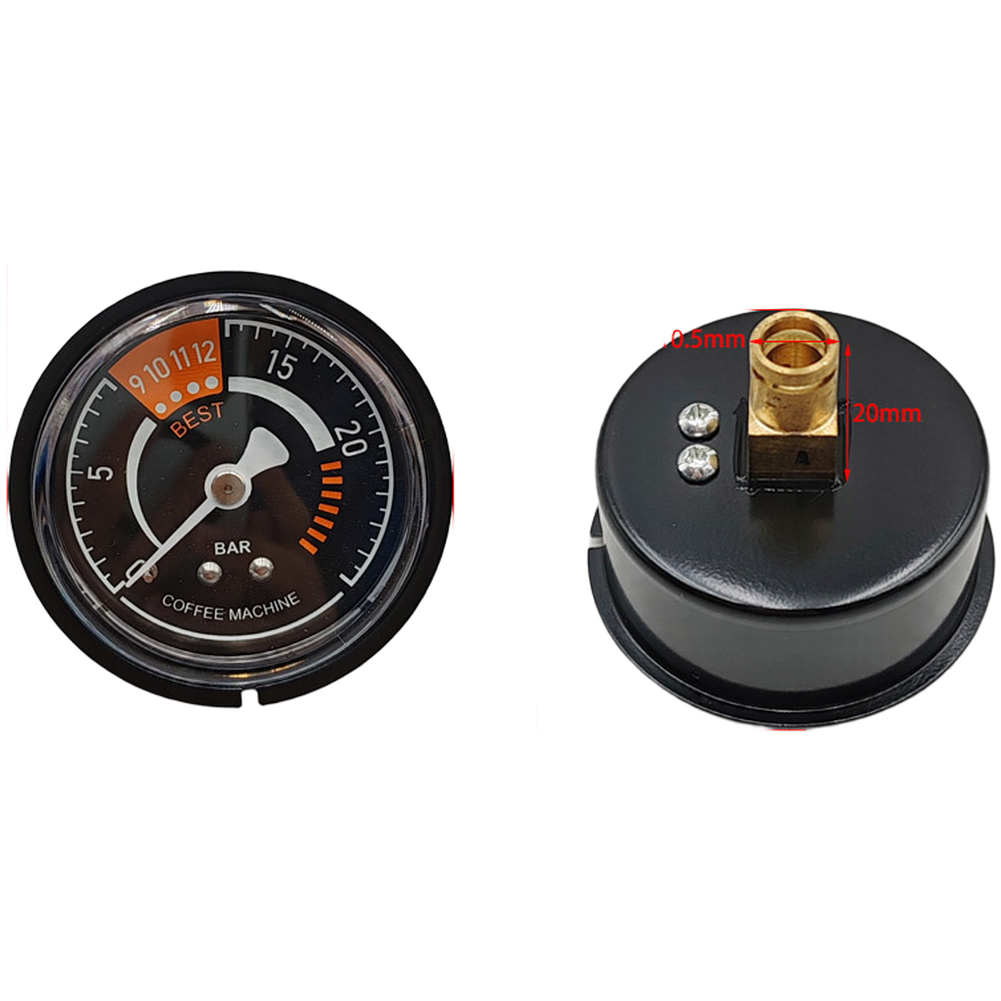 เกจวัดแรงดันเครื่องชงกาแฟสำหรั - Pressure Gauge Espresso บทวิจารณ์และราคา