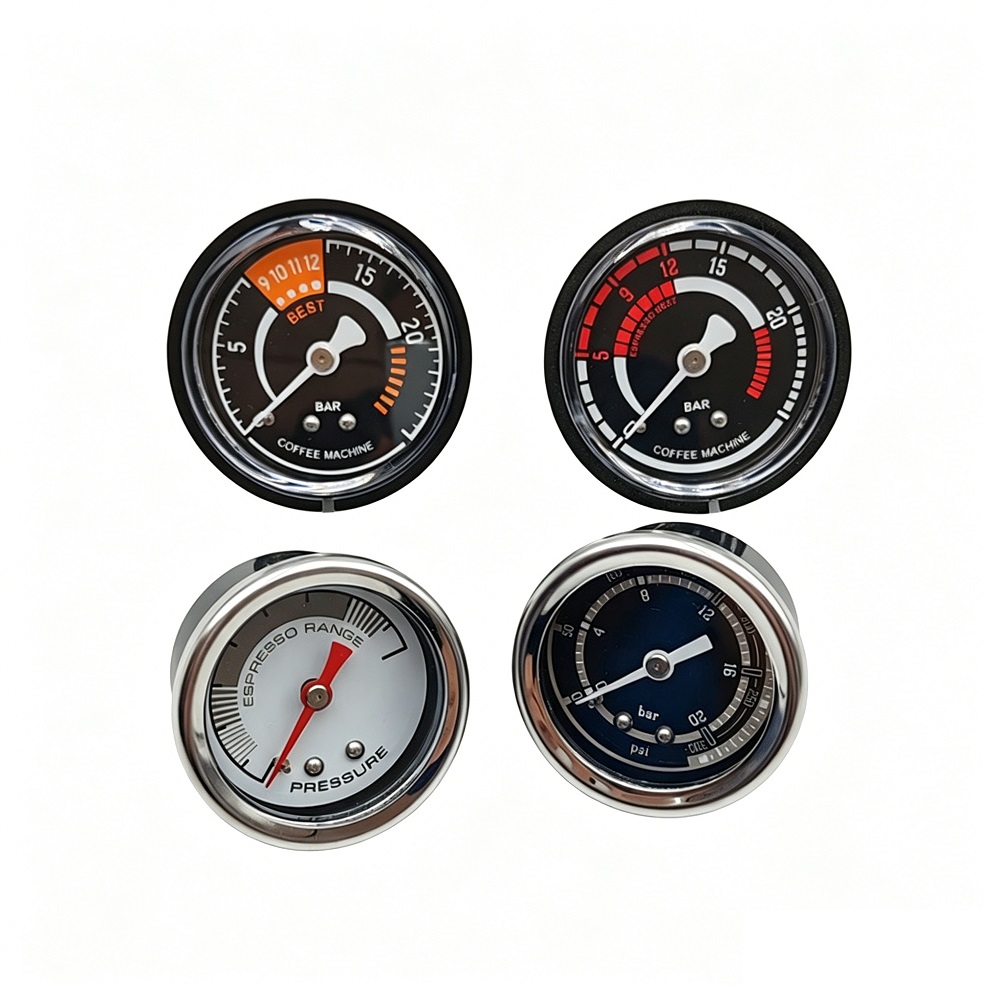 เกจวัดแรงดันเครื่องชงกาแฟสำหรั - Pressure Gauge Espresso บทวิจารณ์และราคา