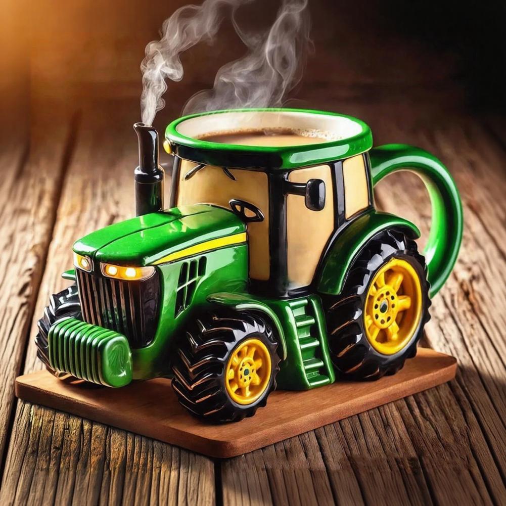 แก้วกาแฟรูปรถแทรกเตอร์ทำมือ 11 - Coffee Equipment Gift บทวิจารณ์และราคา