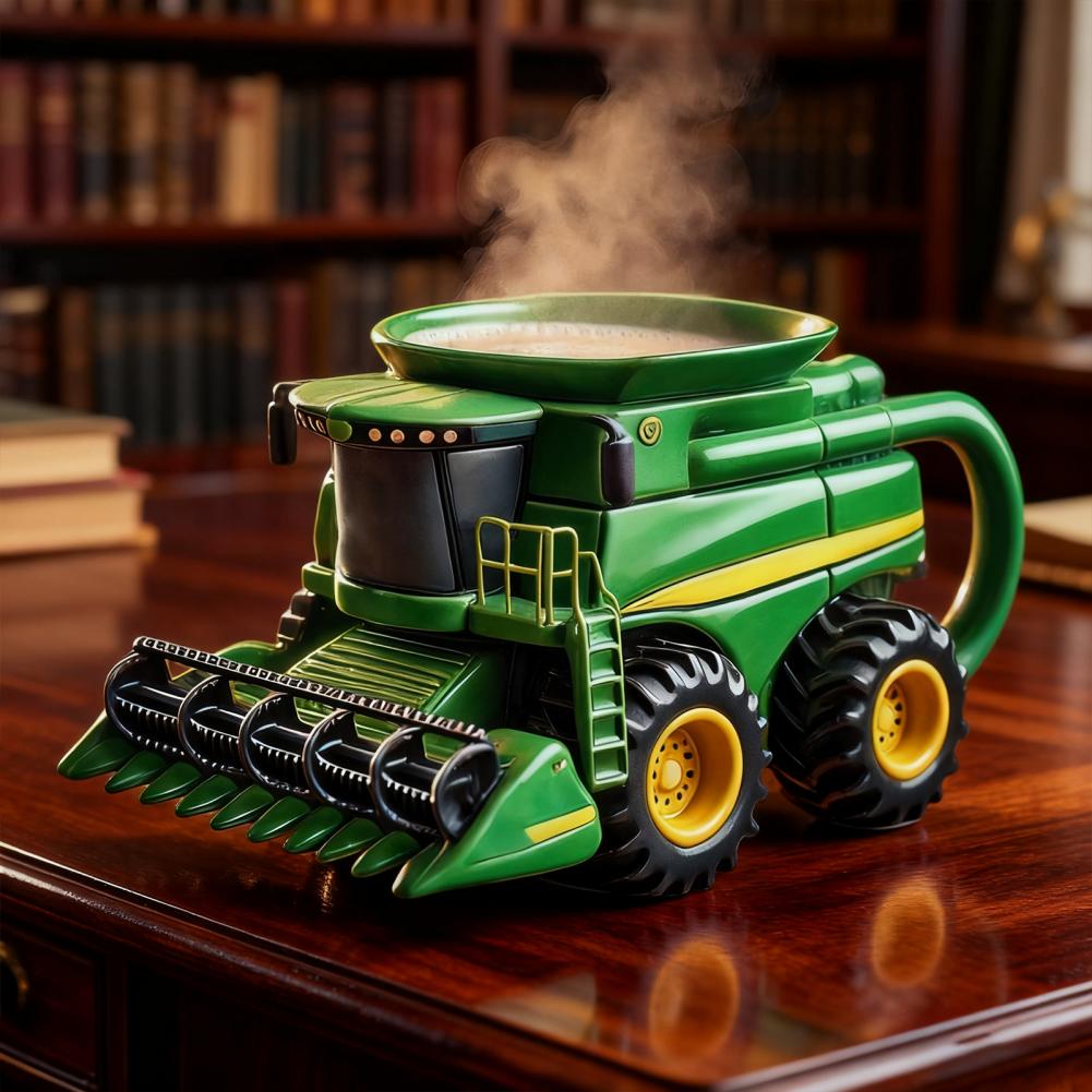 แก้วกาแฟรูปรถแทรกเตอร์ทำมือ 11 - Coffee Equipment Gift บทวิจารณ์และราคา