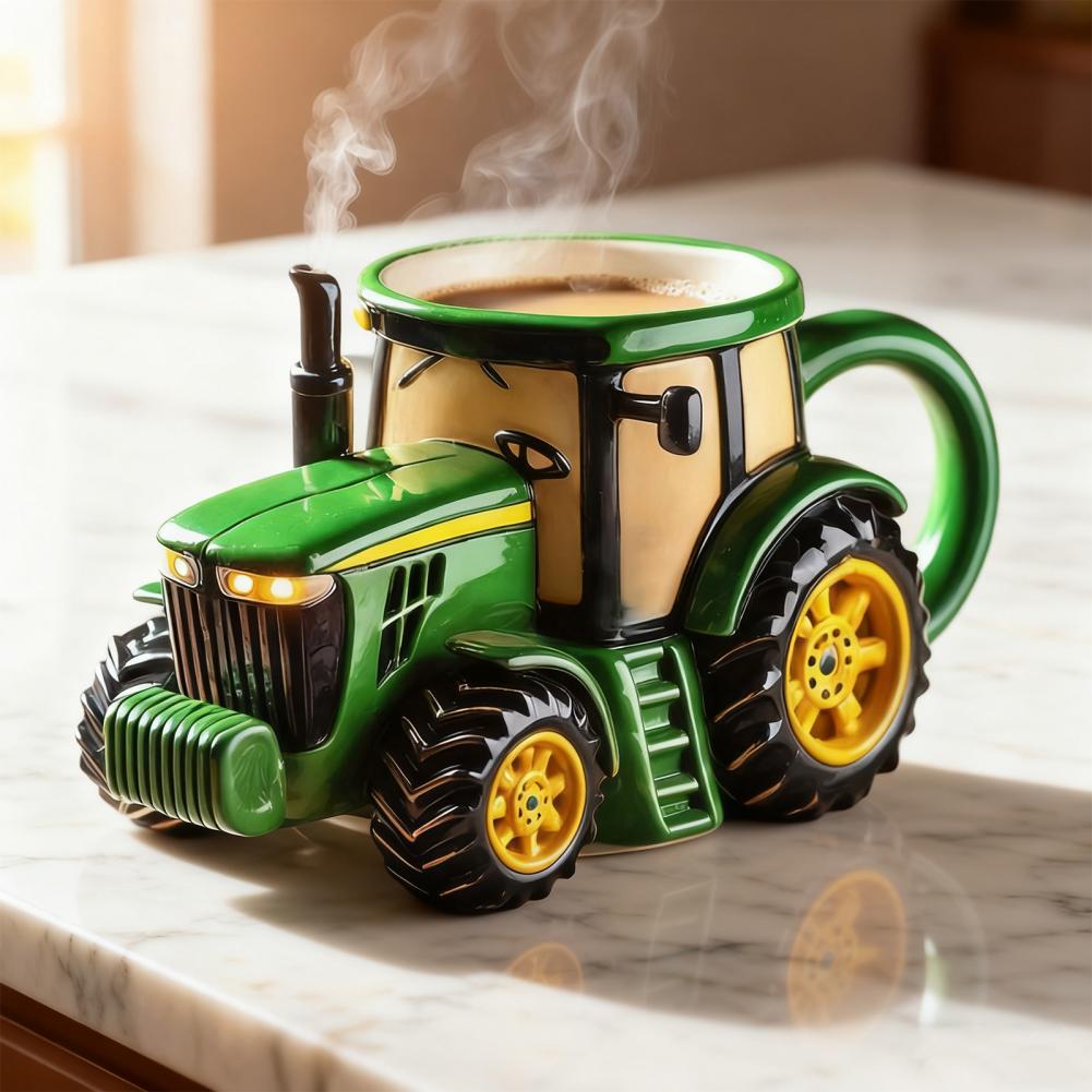 แก้วกาแฟรูปรถแทรกเตอร์ทำมือ 11 - Coffee Equipment Gift บทวิจารณ์และราคา