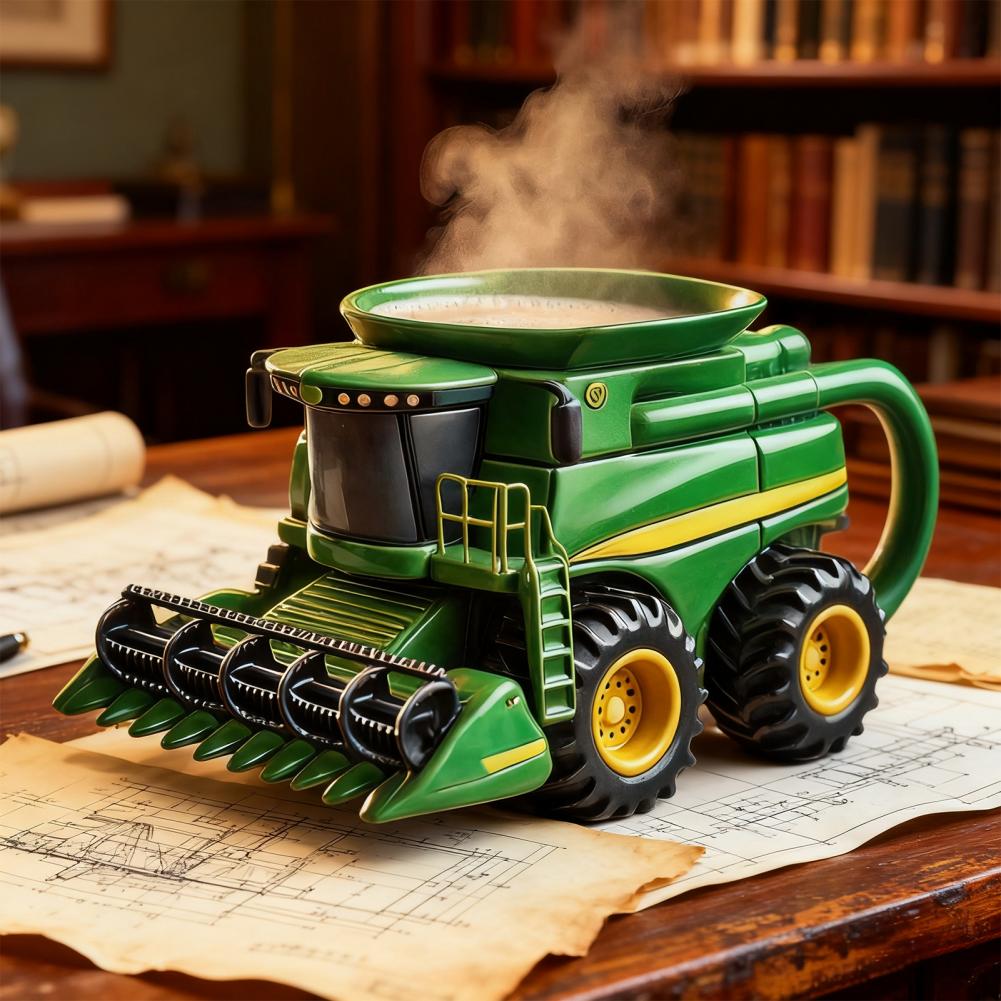 แก้วกาแฟรูปรถแทรกเตอร์ทำมือ 11 - Coffee Equipment Gift บทวิจารณ์และราคา