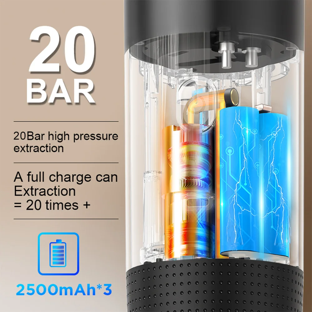ไร้สายไฟฟ้าแบบพกพาเครื่องชงกาแ - Coffee Equipment For Sale บทวิจารณ์และราคา