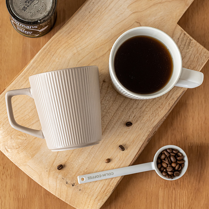 แก้วกาแฟเซรามิคลายนูน 500 มล.  - Coffee Equipment Gift บทวิจารณ์และราคา