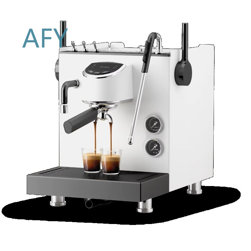เครื่องชงกาแฟเอสเพรสโซกึ่งอัตโ - Pressure Gauge Espresso บทวิจารณ์และราคา