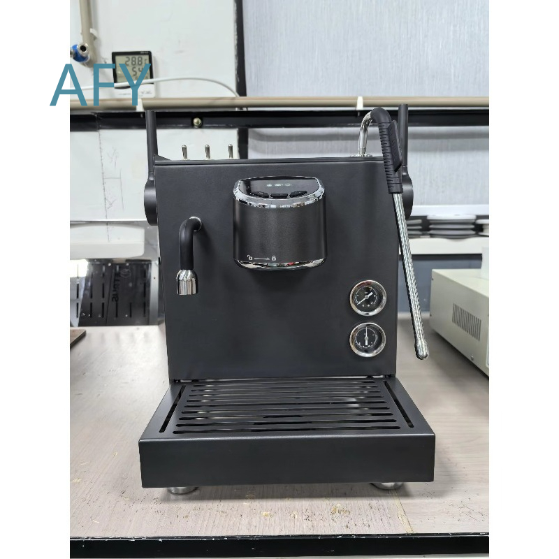 เครื่องชงกาแฟเอสเพรสโซกึ่งอัตโ - Pressure Gauge Espresso บทวิจารณ์และราคา