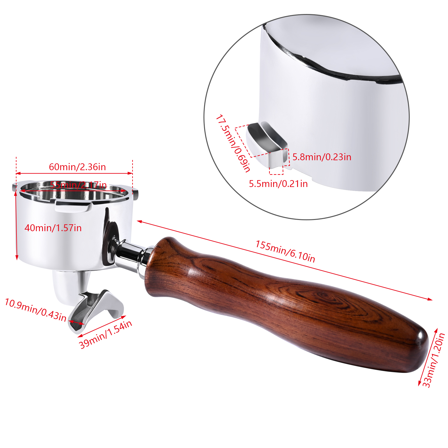 หัวชงกาแฟแบบสองช่องขนาด 51 มม. - Coffee Equipment For Sale บทวิจารณ์และราคา
