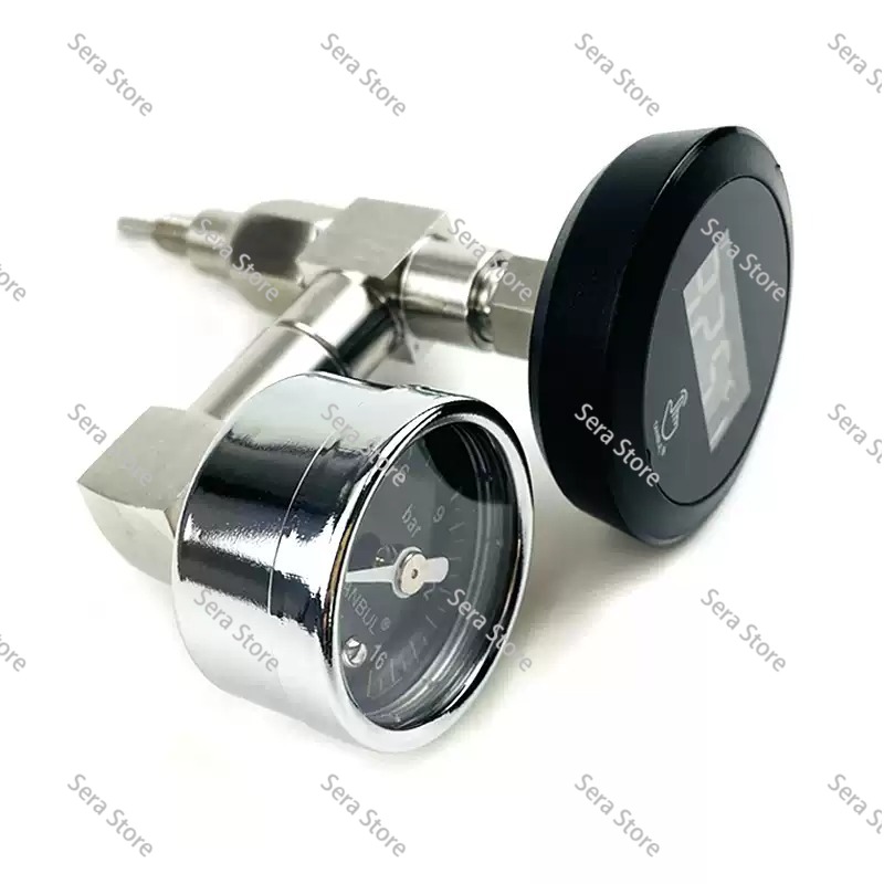 ชุดอัพเกรดเครื่องชงเอสเพรสโซ่  - Pressure Gauge Espresso บทวิจารณ์และราคา