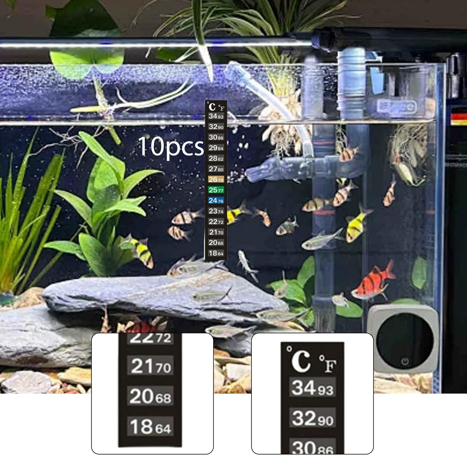 แถบทดสอบอุณหภูมิในตู้ปลา สติกเ - Temperature Strip Thermometer บทวิจารณ์และราคา