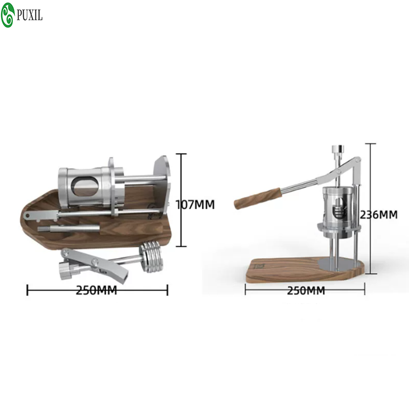 เครื่องชงกาแฟเอสเพรสโซแบบแมนนว - Pressure Gauge Espresso บทวิจารณ์และราคา