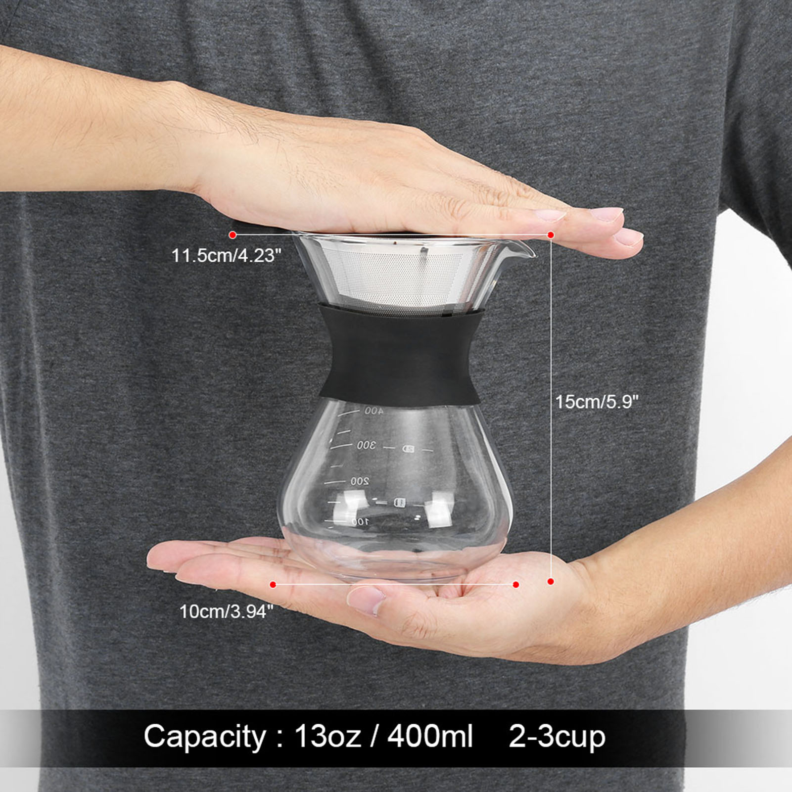 เครื่องชงกาแฟเทลงบนหม้อด้วยมือ - Coffee Equipment Pour Over บทวิจารณ์และราคา
