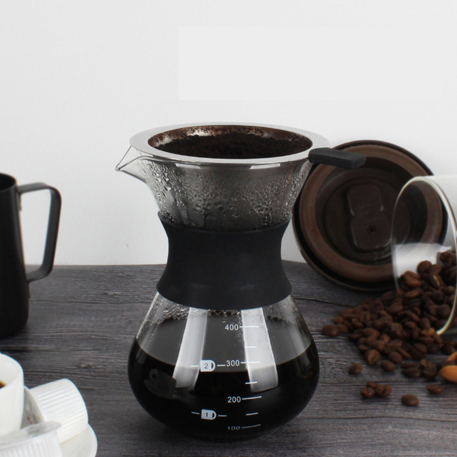 เครื่องชงกาแฟเทลงบนหม้อด้วยมือ - Coffee Equipment Pour Over บทวิจารณ์และราคา