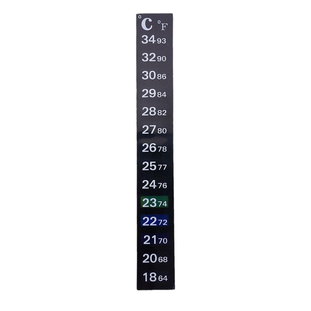 Digital Aquarium Home Stick-on - Temperature Strip Thermometer บทวิจารณ์และราคา